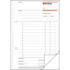 Geschäftsformular Sigel RE525 A5 Blau Weiß 100 Blatt