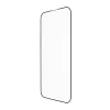 Displayschutzfolie klar von bramante eco-shield für iPhone 15 Pro, transparent mit schwarzem Rand