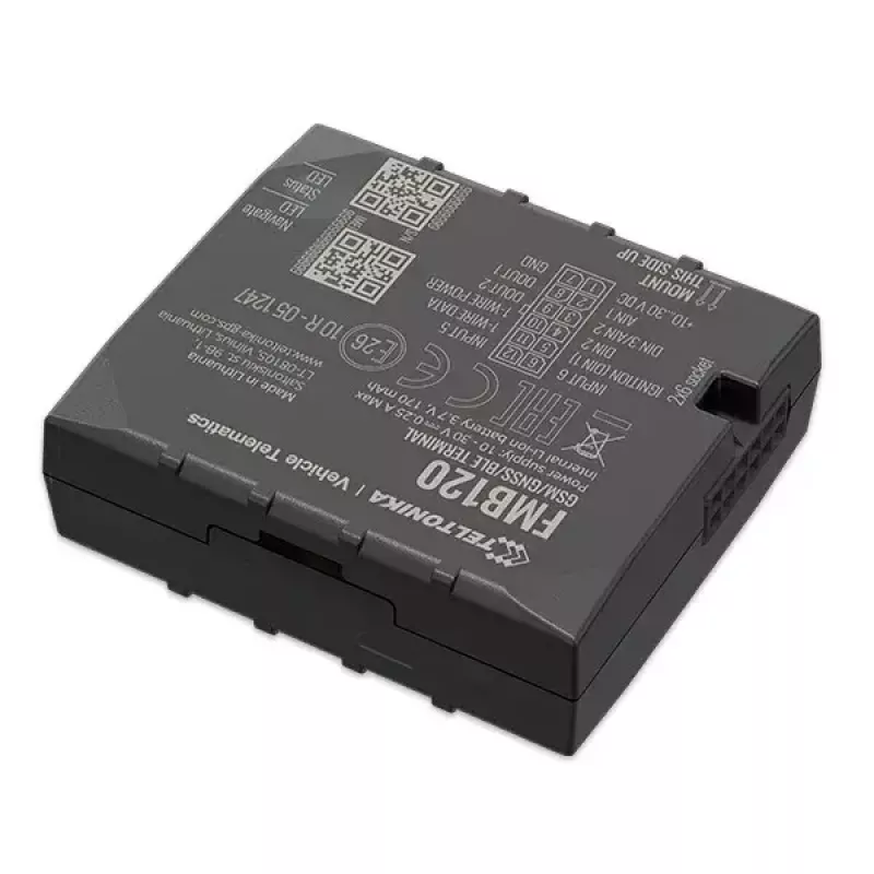 Teltonika FMB120 Auto Schwarz staubgeschützter GPS-Tracker
