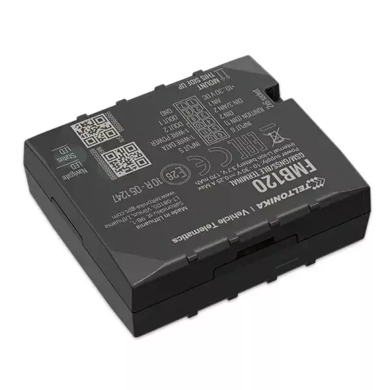 Teltonika FMB120 Auto Schwarz staubgeschützter GPS-Tracker