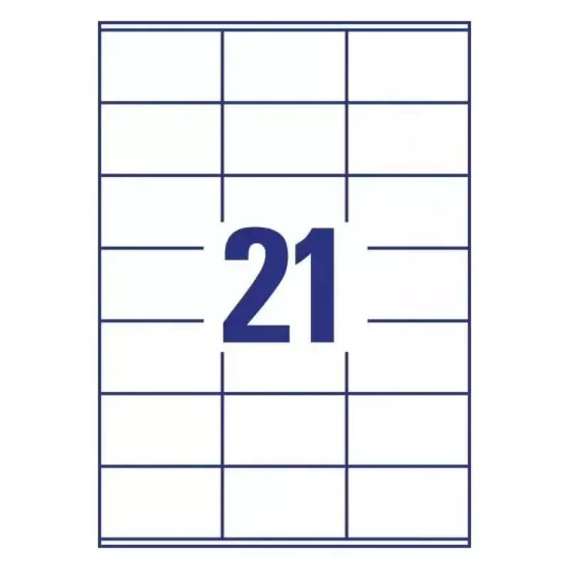 Selbstklebende Druckeretiketten Avery 3481-10