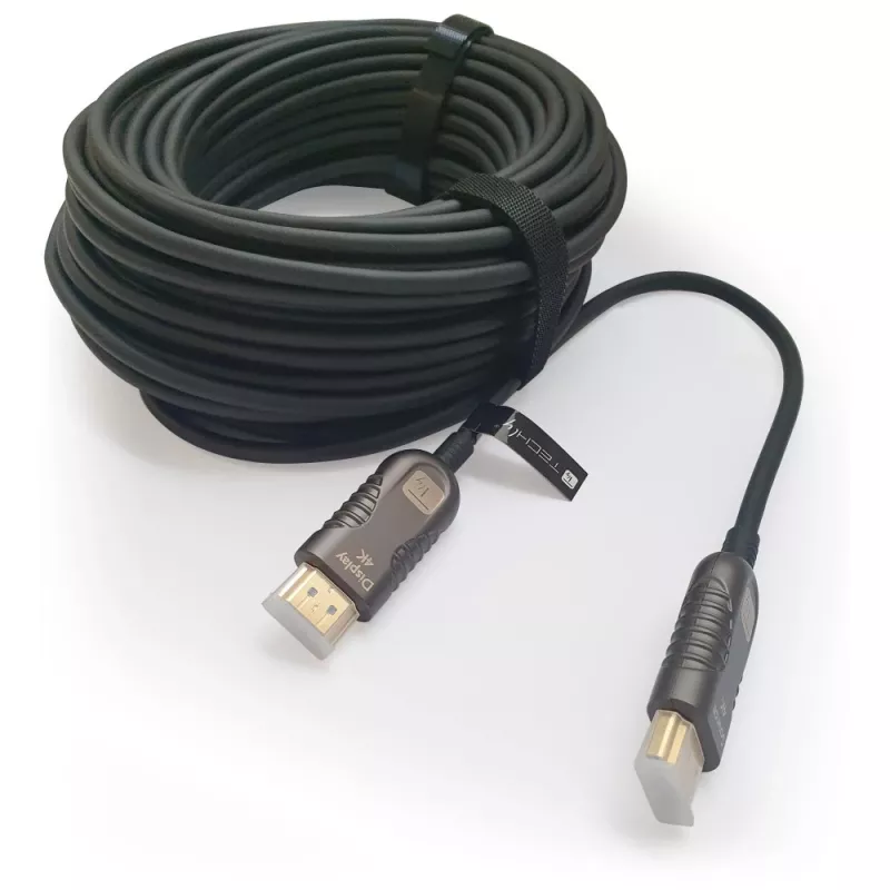 Techly ICOC HDMI-HY2-020 HDMI-Kabel 20 m HDMI Typ A (Standard) Schwarz