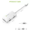 Techly Adapter 3 in 1 Mini DisplayPort (Thunderbolt) auf HDMI / DVI / VGA IADAP MDP-COMBOF12