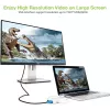 Techly Adapter 3 in 1 Mini DisplayPort (Thunderbolt) auf HDMI / DVI / VGA IADAP MDP-COMBOF12