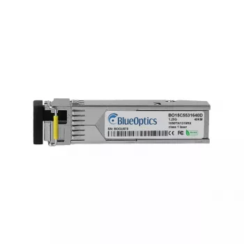 SFP-Transceiver-Modul BlueOptics SFP-1000BASE-BX40-D1550LC-BO Glasfaser LC