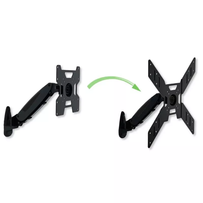 Techly Universal-Adapter für VESA 200x200 bis 400x400 Schwarz ICA-LCD G11A