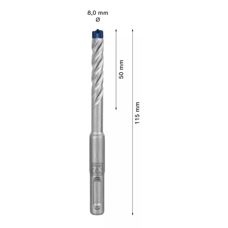 Bohrer Bosch SDS plus-7X 8 mm 115 mm