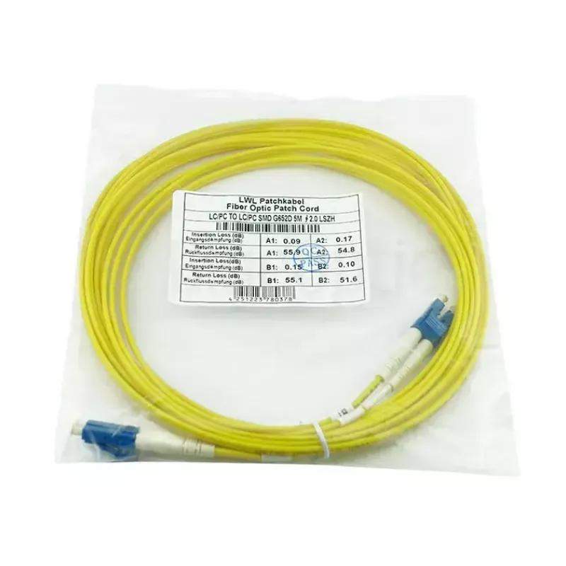 BlueOptics CAB-SMF-LC-LC-15-BO InfiniBand Glasfaserkabel 15 m 2x LC
