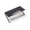 Visitenkartenetui Sigel VZ131 Aluminium Schwarz Silber