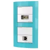 Steckdosen-Einsatz RJ-45 + HDMI Kindermann 7456 000 544