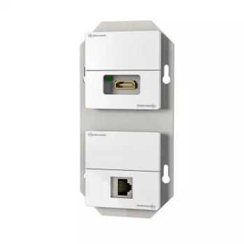 Steckdosen-Einsatz RJ-45 + HDMI Kindermann 7456 000 544