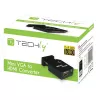 Techly Mini-Konverter VGA und Audio zu HDMI IDATA VGA-HDMINI