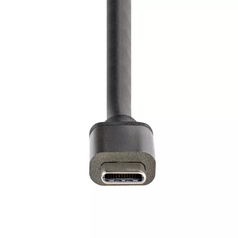 StarTech.com 3-Port USB-C Multi-Monitor Adapter, USB Type-C to 3x DisplayPort 1.4 MST Hub, Triple 4K 60Hz DP Laptop Display Extender / Splitter, HDR, Extra-Long Built-In Kabel - Windows Only