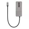 StarTech.com 3-Port USB-C Multi-Monitor Adapter, USB Type-C to 3x DisplayPort 1.4 MST Hub, Triple 4K 60Hz DP Laptop Display Extender / Splitter, HDR, Extra-Long Built-In Kabel - Windows Only