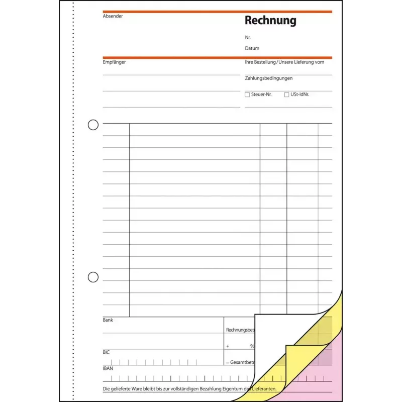 Geschäftsformular Sigel SD032