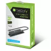 Techly IADAP-USBC-935 Laptop-Dockingstation/Port-Replikator Kabelgebunden USB 3.2 Gen 1 (3.1 Gen 1) Typ-C Schwarz