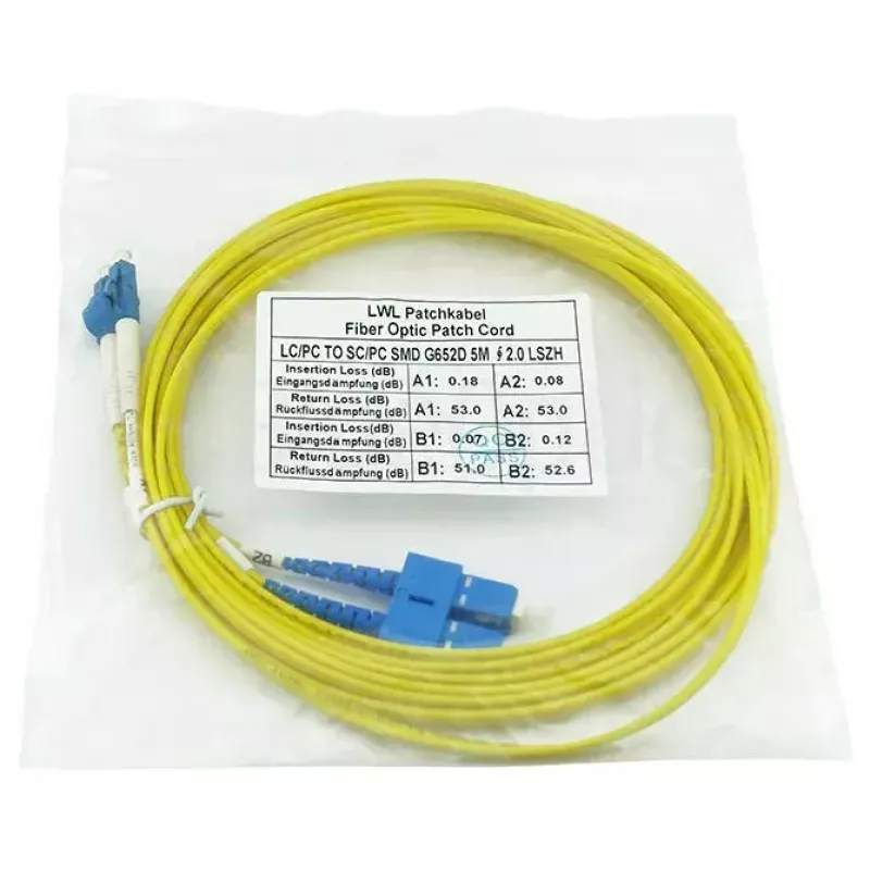 BlueOptics SFP3132BU10MK InfiniBand Glasfaserkabel 10 m LC SC