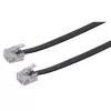 Netzwerkkabel Schwaiger 6,0 m RJ-11 - RJ-11 6 m Schwarz