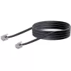 Netzwerkkabel Schwaiger 6,0 m RJ-11 - RJ-11 6 m Schwarz
