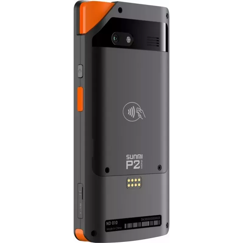 Mobiles POS SUNMI P2 Mini mit 2 GB RAM, 16 GB Speicher und 5-MP-Kamera