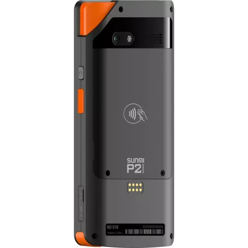Mobiles POS SUNMI P2 Mini mit 2 GB RAM, 16 GB Speicher und 5-MP-Kamera