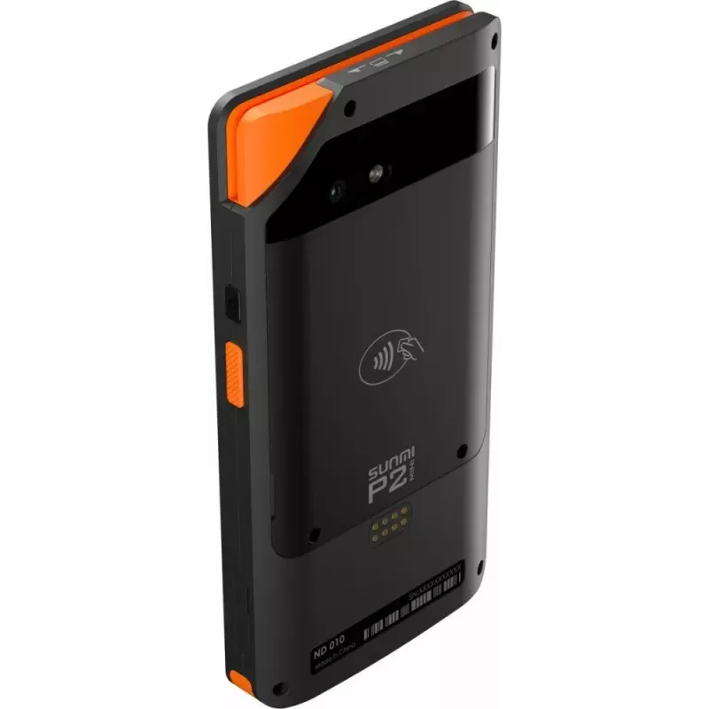 Mobiles POS SUNMI P2 Mini mit 2 GB RAM, 16 GB Speicher und 5-MP-Kamera