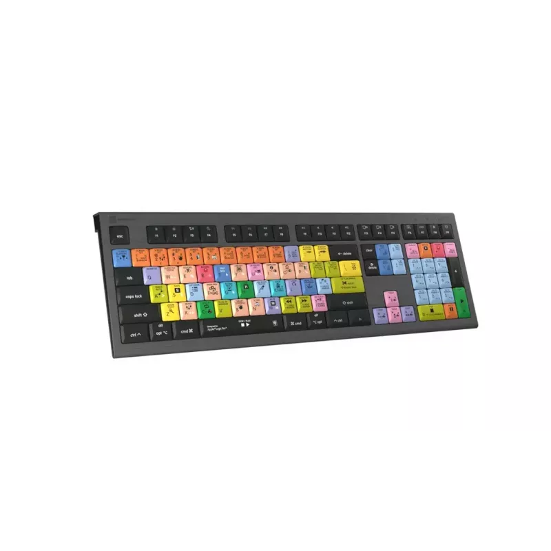 Tastatur Logickeyboard LKB-LOGXP2-A2M-DE Universal USB QWERTZ German Schwarz
