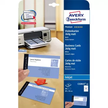 Visitenkartenpapier Avery C32015-10