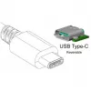 Techly Konverterkabel Adapter USB auf VGA-C, C-Port USB-Ladefunktion IADAP USB31-VU31