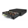 Elektronische Kassenschublade Safescan LD-4141, Stahlgehäuse, 410×415×115 mm, schwarz, 6 Schlüssel