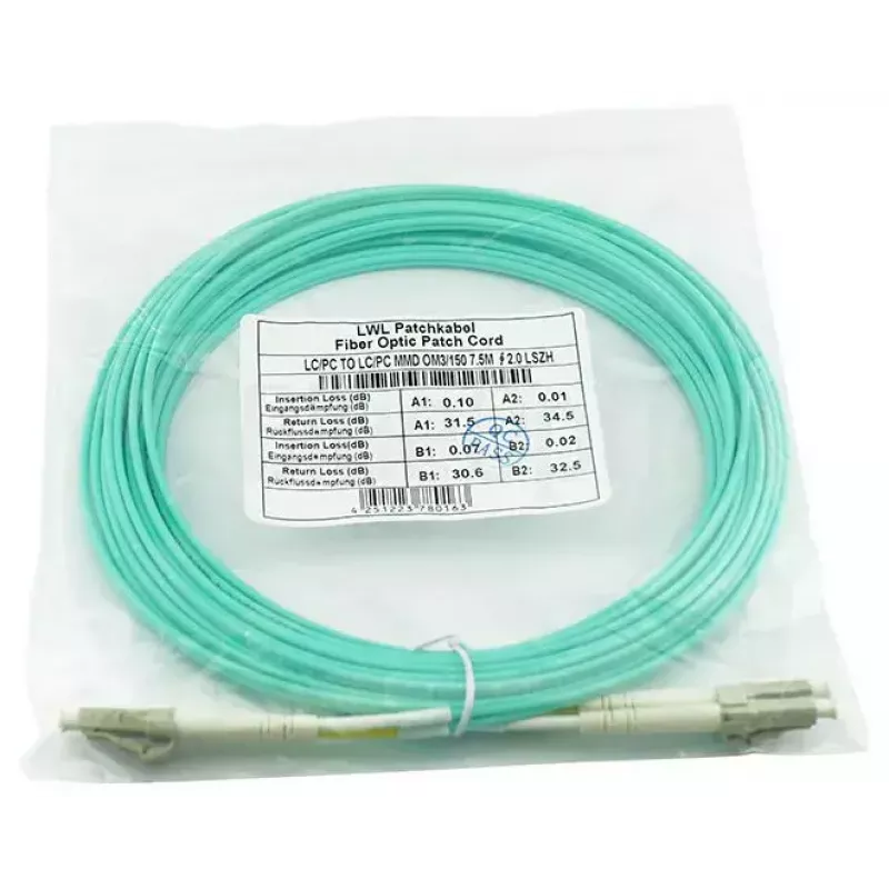 BlueOptics SFP3131EU2MK InfiniBand Glasfaserkabel 2 m LC Aqua