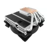 Kühlsatz PCCOOLER GI-46U Top-Blow CPU-Kühler 12cm 1000-1800 U/min Blau