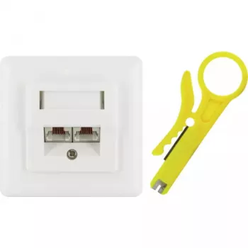 Netzwerkdose RJ-45 Schwaiger TDU2628532