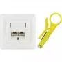 Netzwerkdose RJ-45 Schwaiger TDU2628532