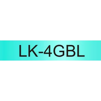 Labelband Epson LK-4GBL Schwarz auf Grün 1,2 cm x 9 m