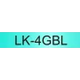 Labelband Epson LK-4GBL Schwarz auf Grün 1,2 cm x 9 m