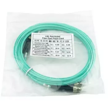 BlueOptics SFP3333EU2MK InfiniBand Glasfaserkabel 2 m ST Blau