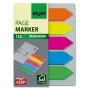 Lesezeichen Sigel HN611 Flexibles Lesezeichen Blau Grün Orange Pink Gelb 125 Stück