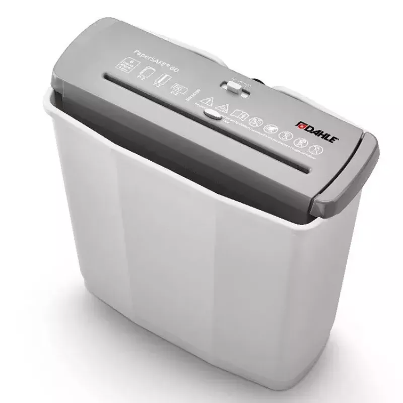 Aktenvernichter Dahle PaperSAFE 60 Streifenschnitt 70 dB 22 cm Grau