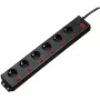 Hama 00137259 Stromverteiler 1,4 m 6 AC-Steckdose(n) Innenbereich Schwarz