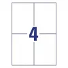 Selbstklebendes Etikett Rechteckig AVERY LR3483-10