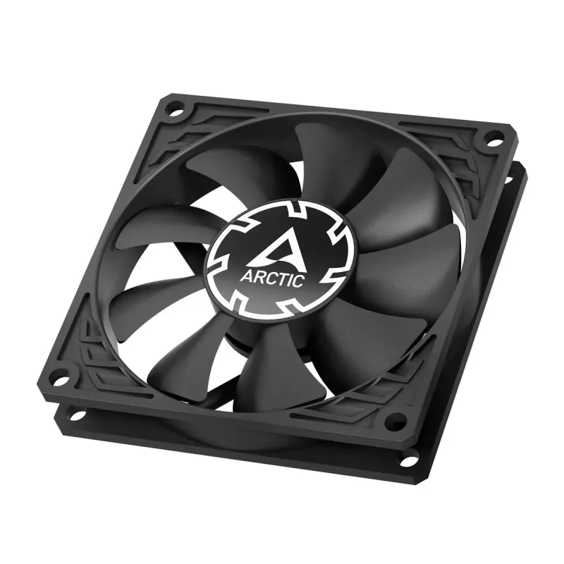 Lüfter Arctic P8 schlank PWM PST 80mm Low-Profile 38,23 m³/h Fluiddynamisches Lager Schwarz
