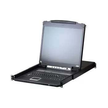 KVM-Switch ATEN CL5708IM Rackmontage Schwarz USB PS/2 VGA