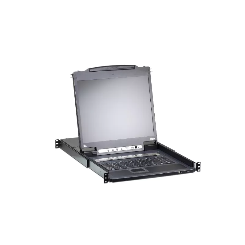 KVM-Switch ATEN CL5708IM Rackmontage Schwarz USB PS/2 VGA