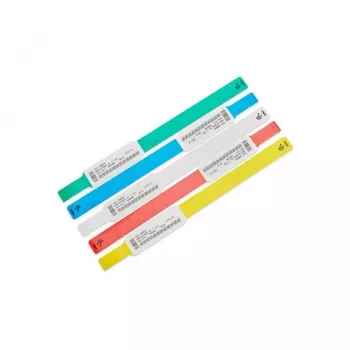 Zebra Z-Band UltraSoft Pink, Weiß Krankenhausarmband