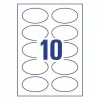 Selbstklebendes Etikett Oval Ablösbar Avery L4882-20