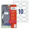 Selbstklebendes Etikett Oval Ablösbar Avery L4882-20