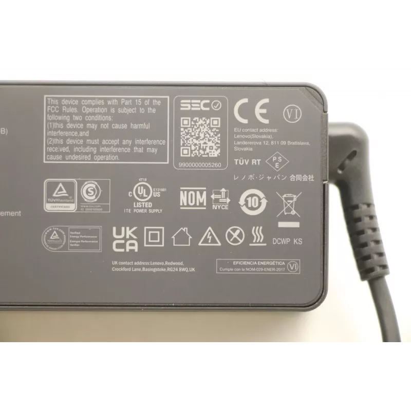 AC Adapter 65W USB Type-C Lenovo 5A10W86303, USB-C PD power supply 65 W
