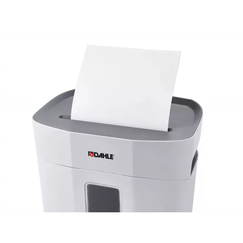 Aktenvernichter Dahle PaperSAFE 100 Kreuzschnitt 70 dB 22 cm Grau Weiß