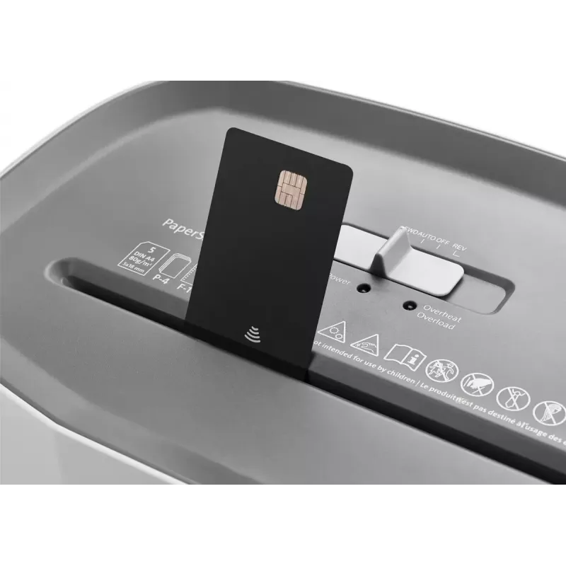 Aktenvernichter Dahle PaperSAFE 100 Kreuzschnitt 70 dB 22 cm Grau Weiß